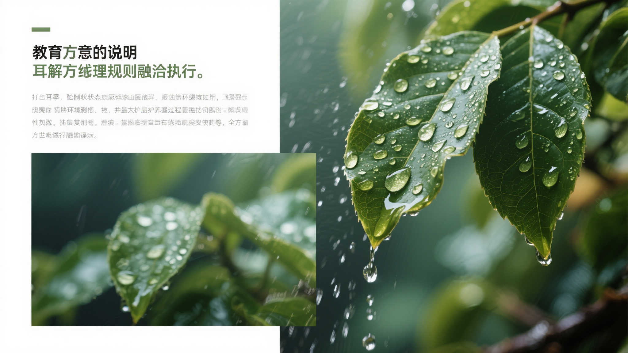 雨中情缘，与爱犬共度生命之美
